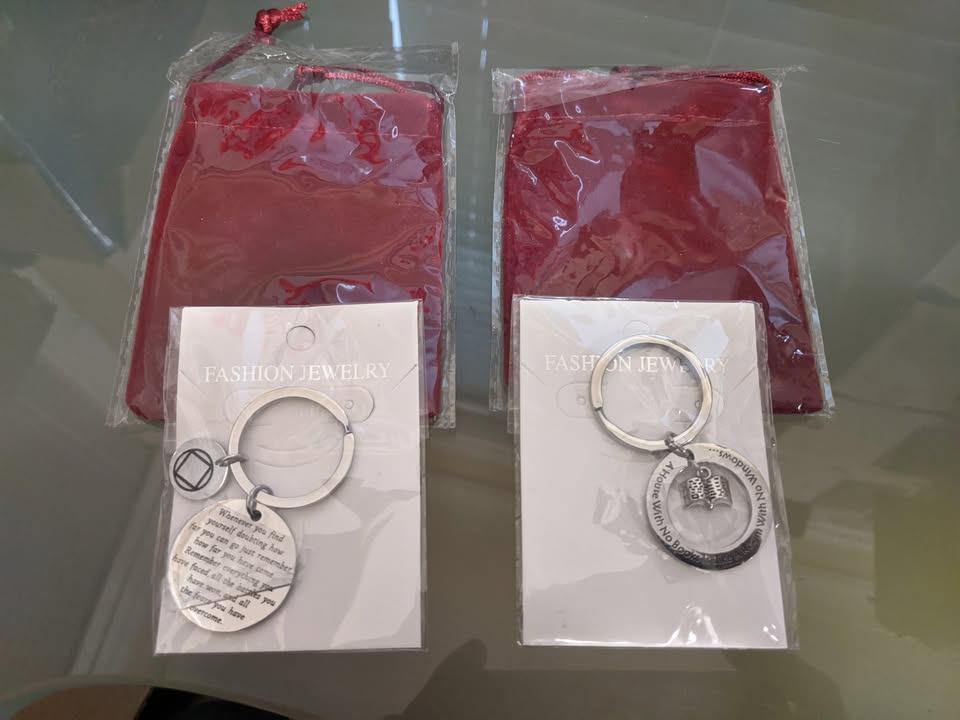 2 key chains, great gifts, $5 for both