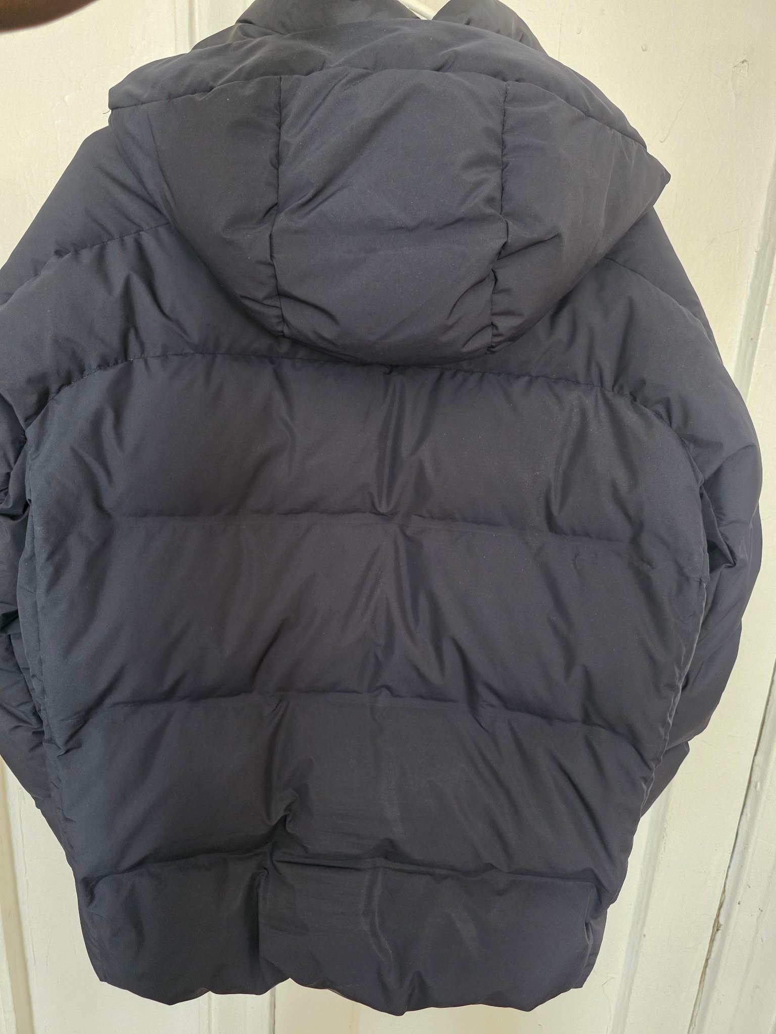 Uniqlo Men's Seamless Down Parka — Size M — Dark Navy — Used - photo 5