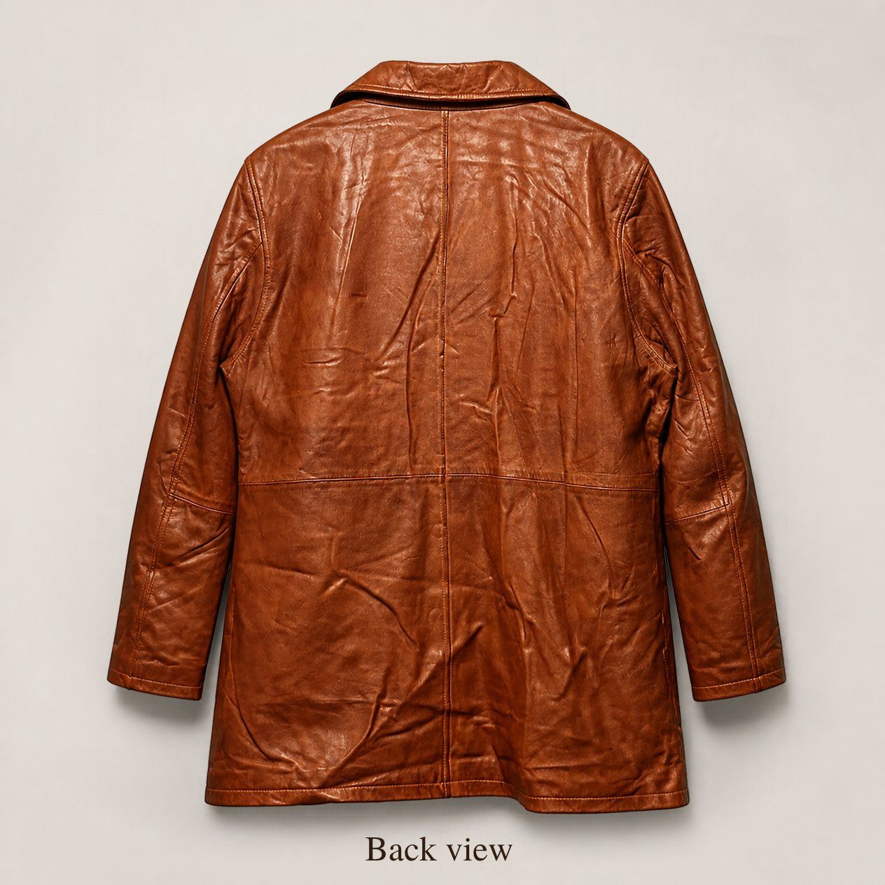 JKT-051 — Men's Santiago leather 3/4 coat — brand new, size 3XL - photo 3