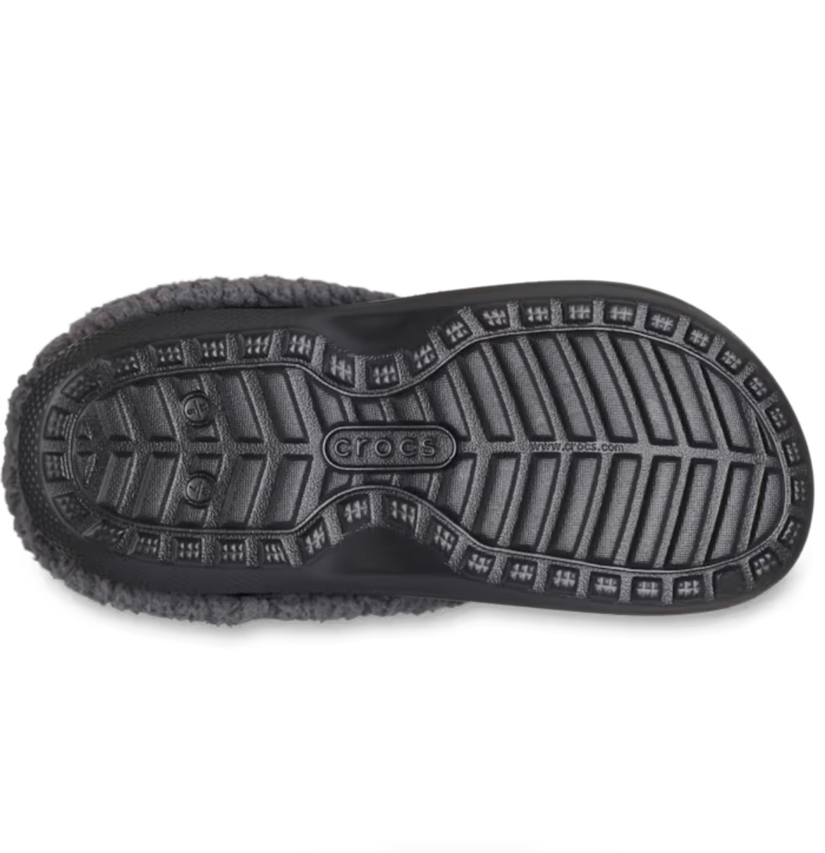 NEW! BLACK CROCS Classic Blitzen Clog – Black Fleece-Lined Clogs - photo 5