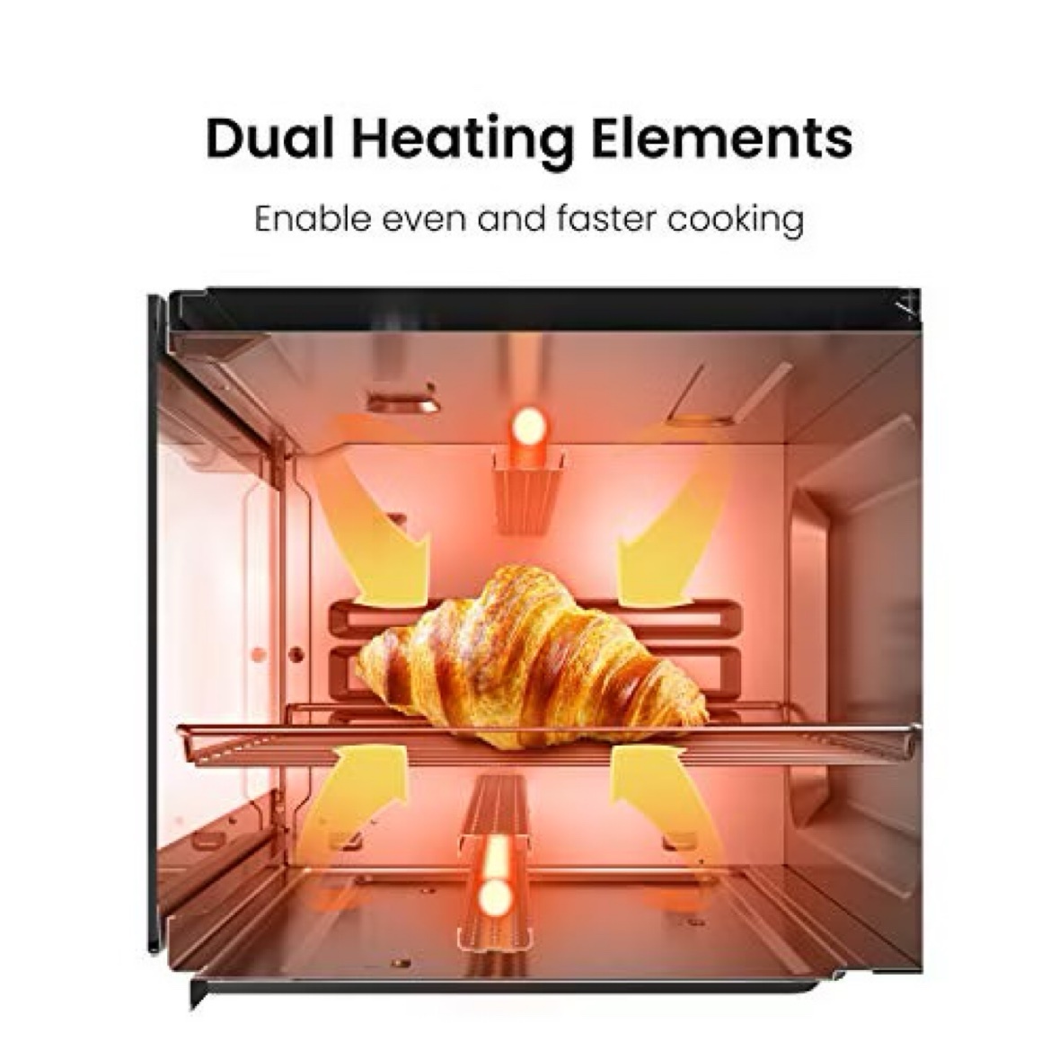 12L Stainless Steel Toaster Oven, 4-Slice, 1100W (New & Sealed) - photo 5