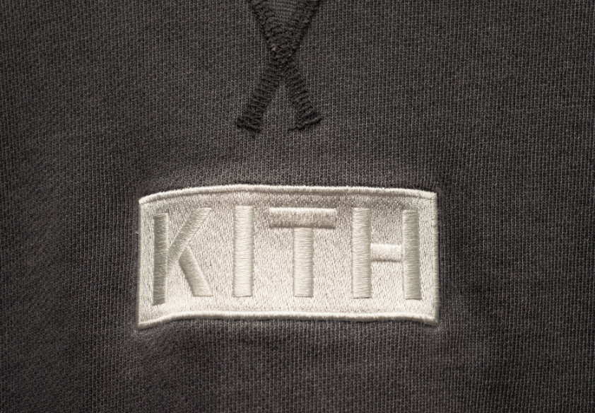 Kith Williams III Hoodie – Dark Grey / Box Logo (Size XS) - photo 2