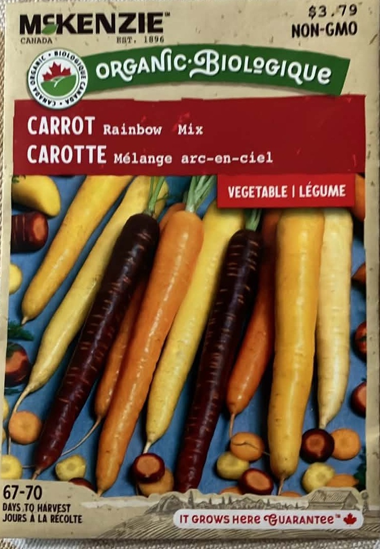 Carrot Rainbow Mix Seeds
