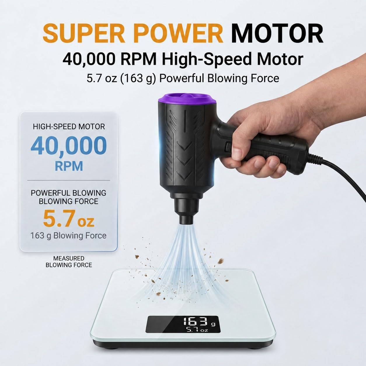 Electric Air Duster 500W - photo 3