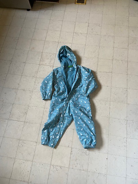 Kids size 24-36M Mountain Warehouse Rain Suit