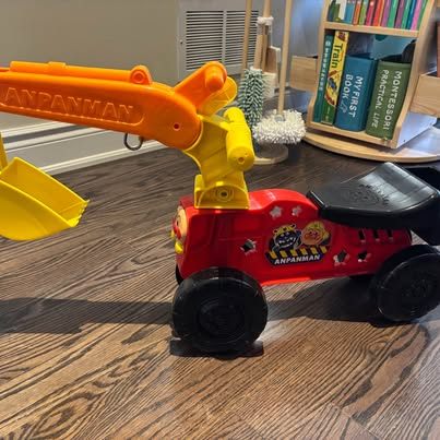 Anpanman ride on excavator
