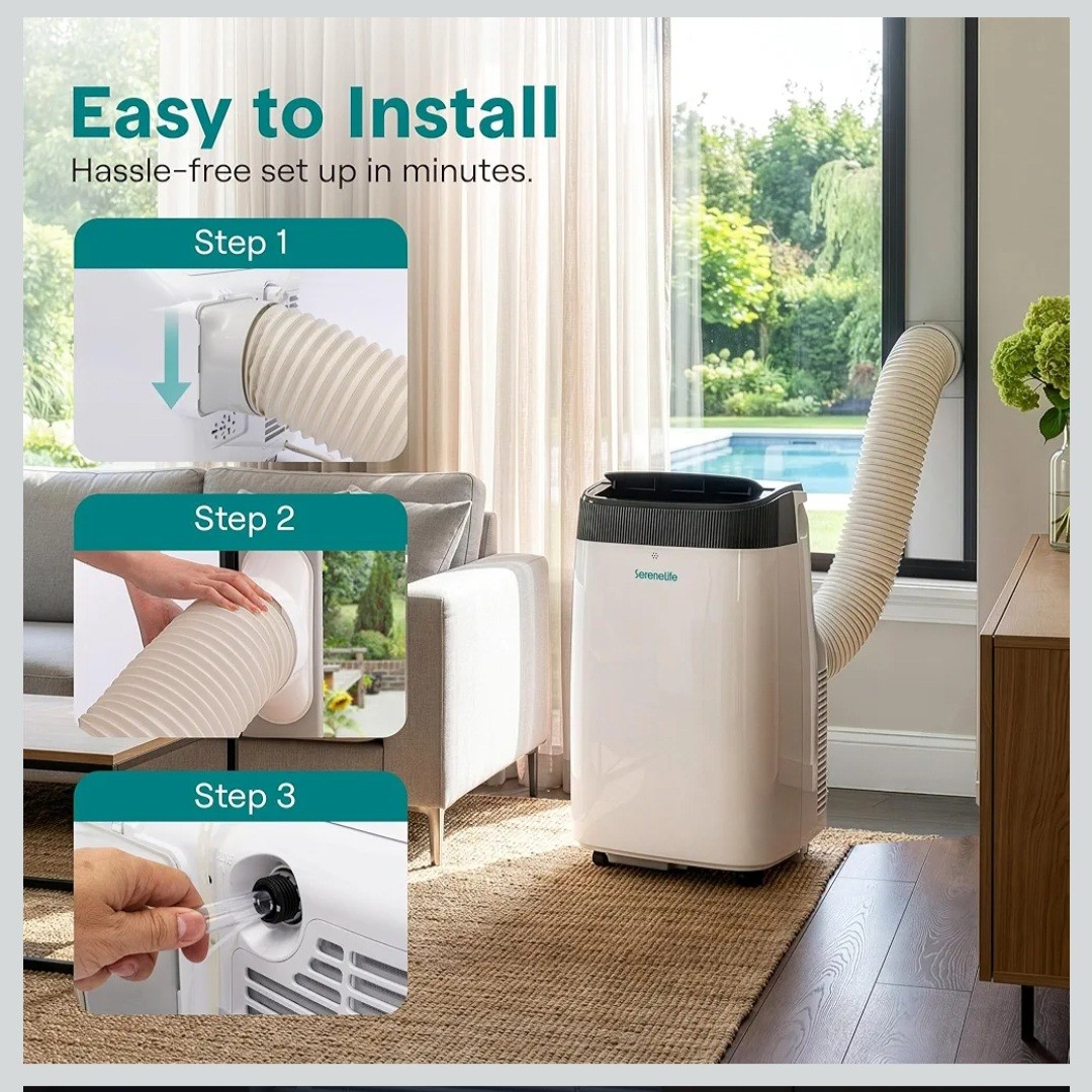 Portable A/C Air Conditioner Unit & Dehumidifier, Unused in Box - photo 5