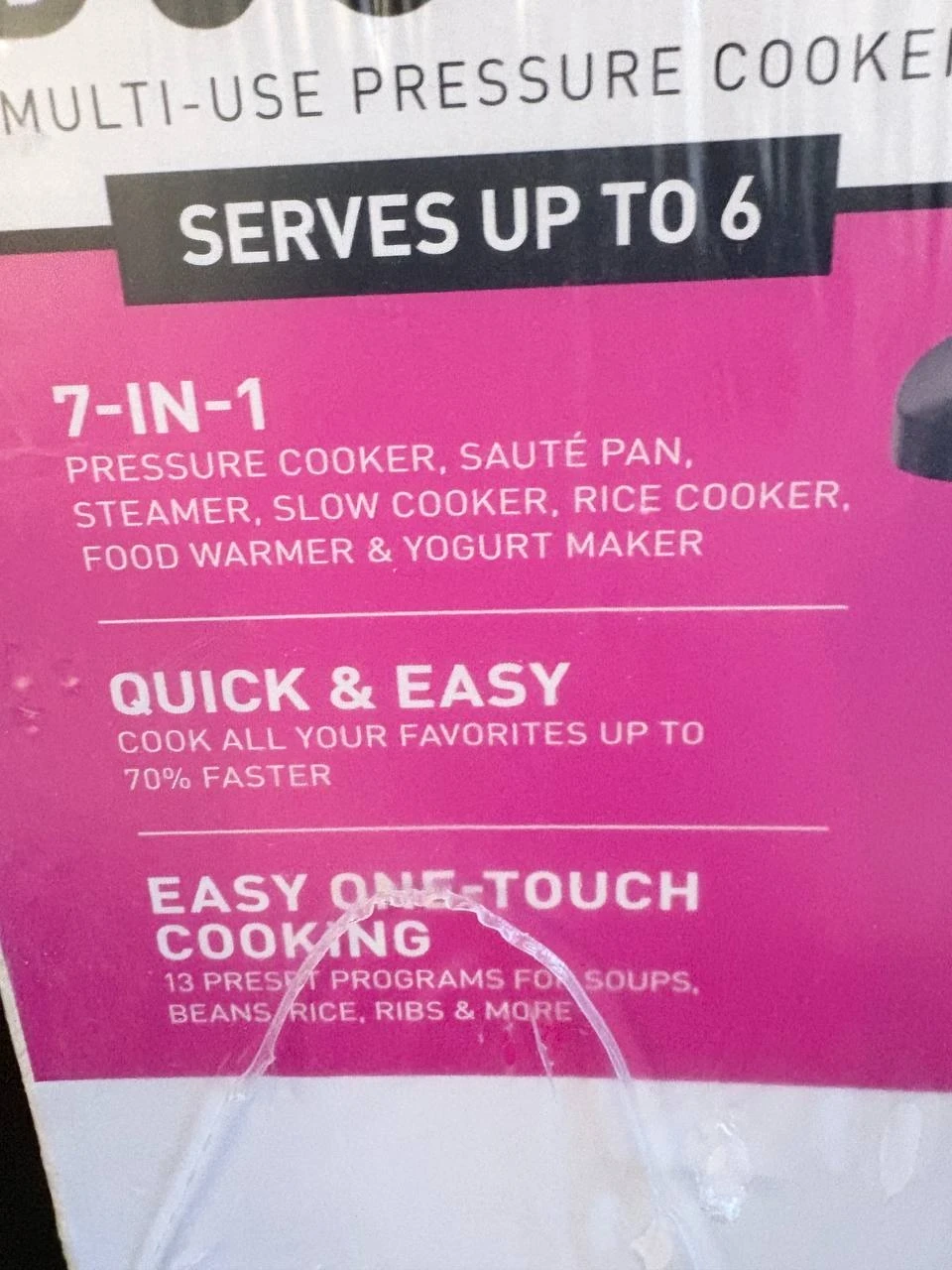 Instant Pot Duo 6-Quart Multi-Use Pressure Cooker New - photo 5