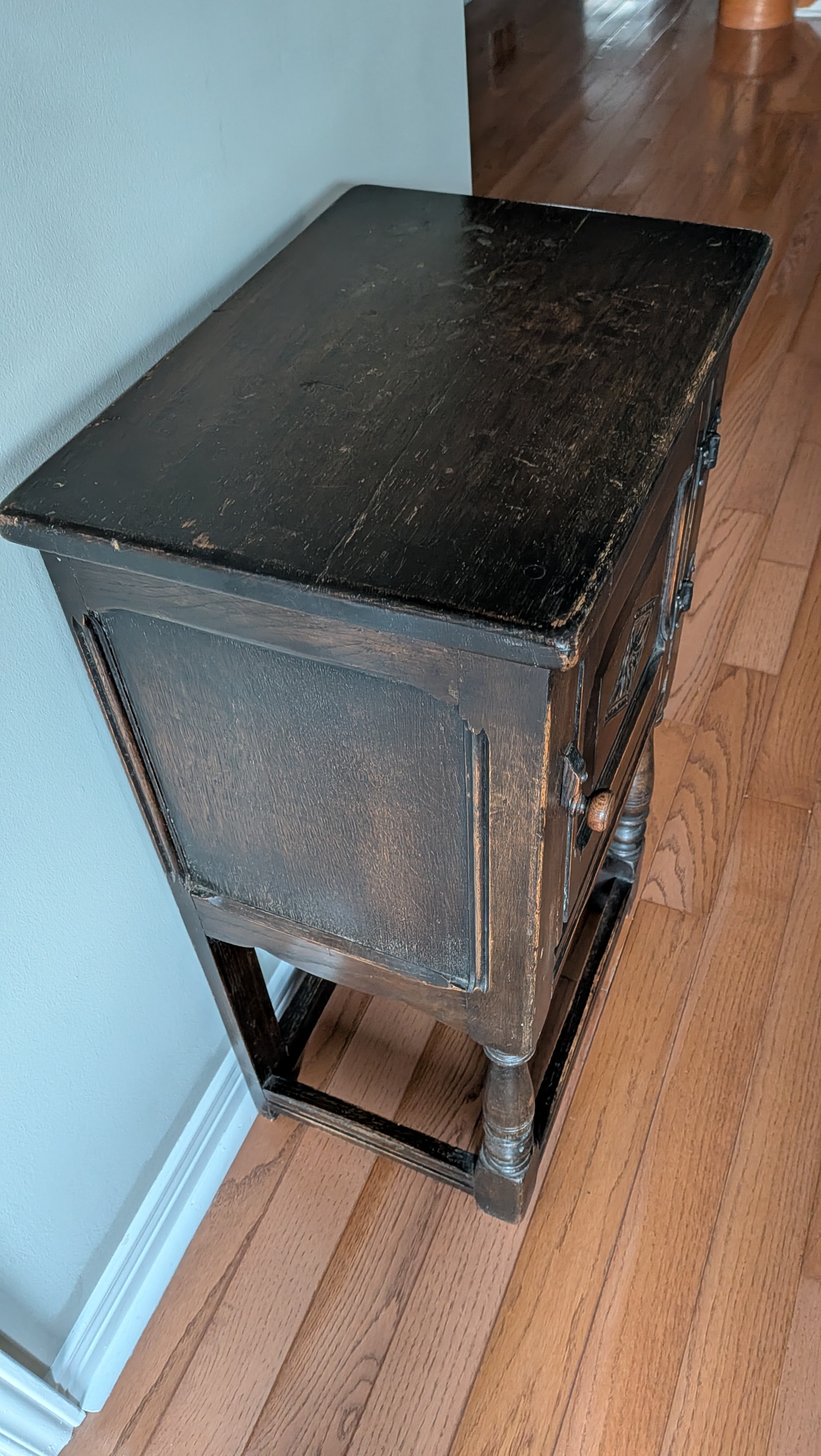 Vintage Carved Wood Side Cabinet / Nightstand – $175 OBO - photo 3