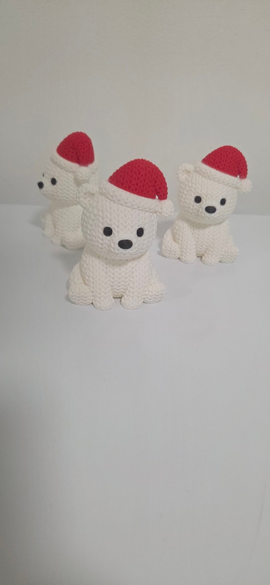 Knitted Polar Bear — 3D Printed Christmas Decor · $10 - photo 4