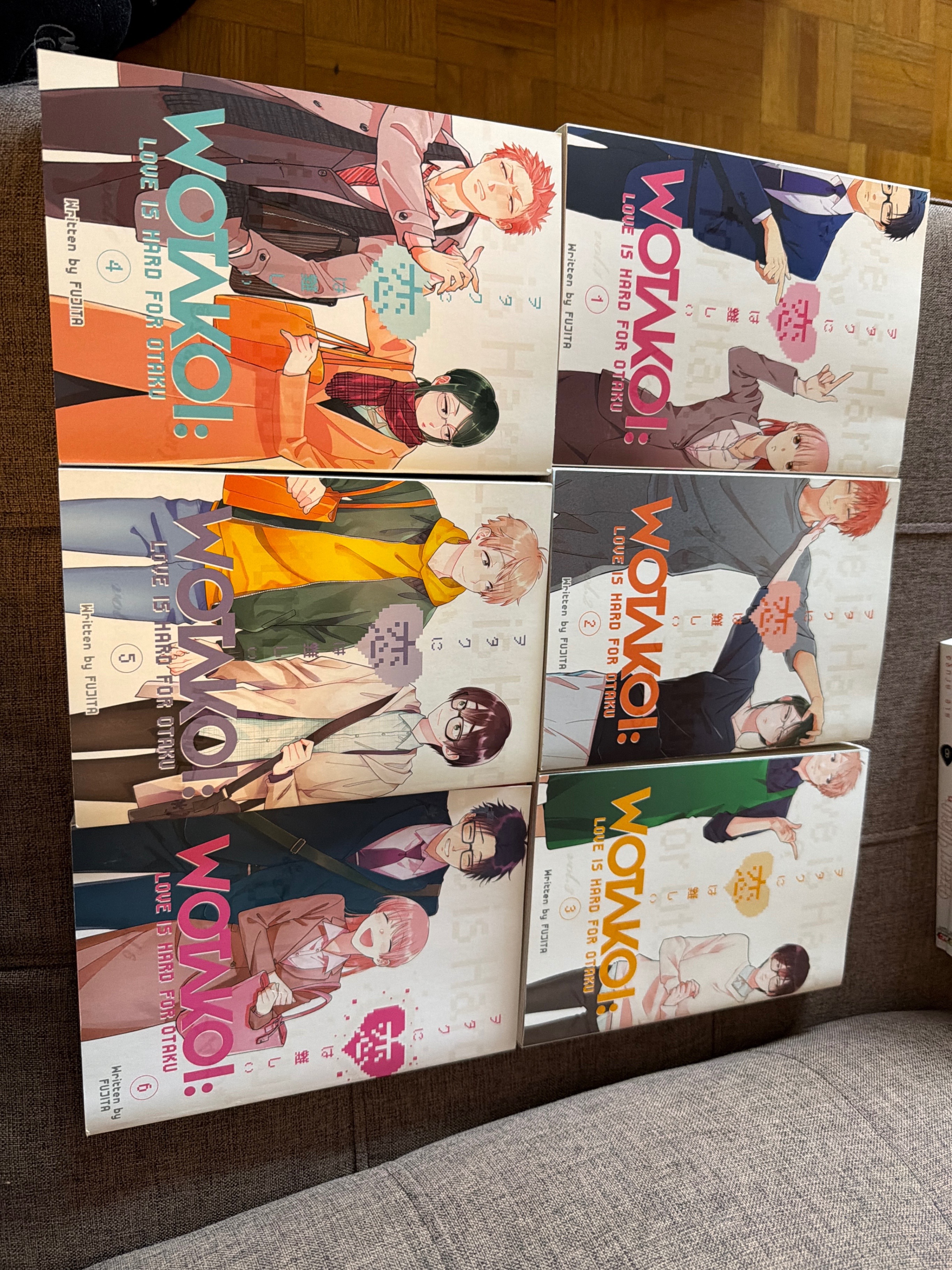 Wotakoi: Love Is Hard for Otaku Manga Volumes 1-6