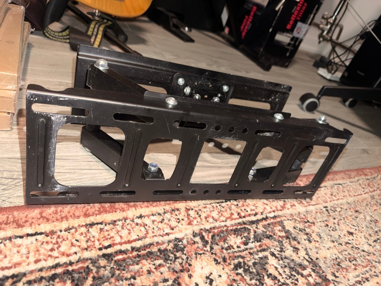 Full-Motion TV Wall Mount - Dual Arms, Tilt & Swivel - photo 2