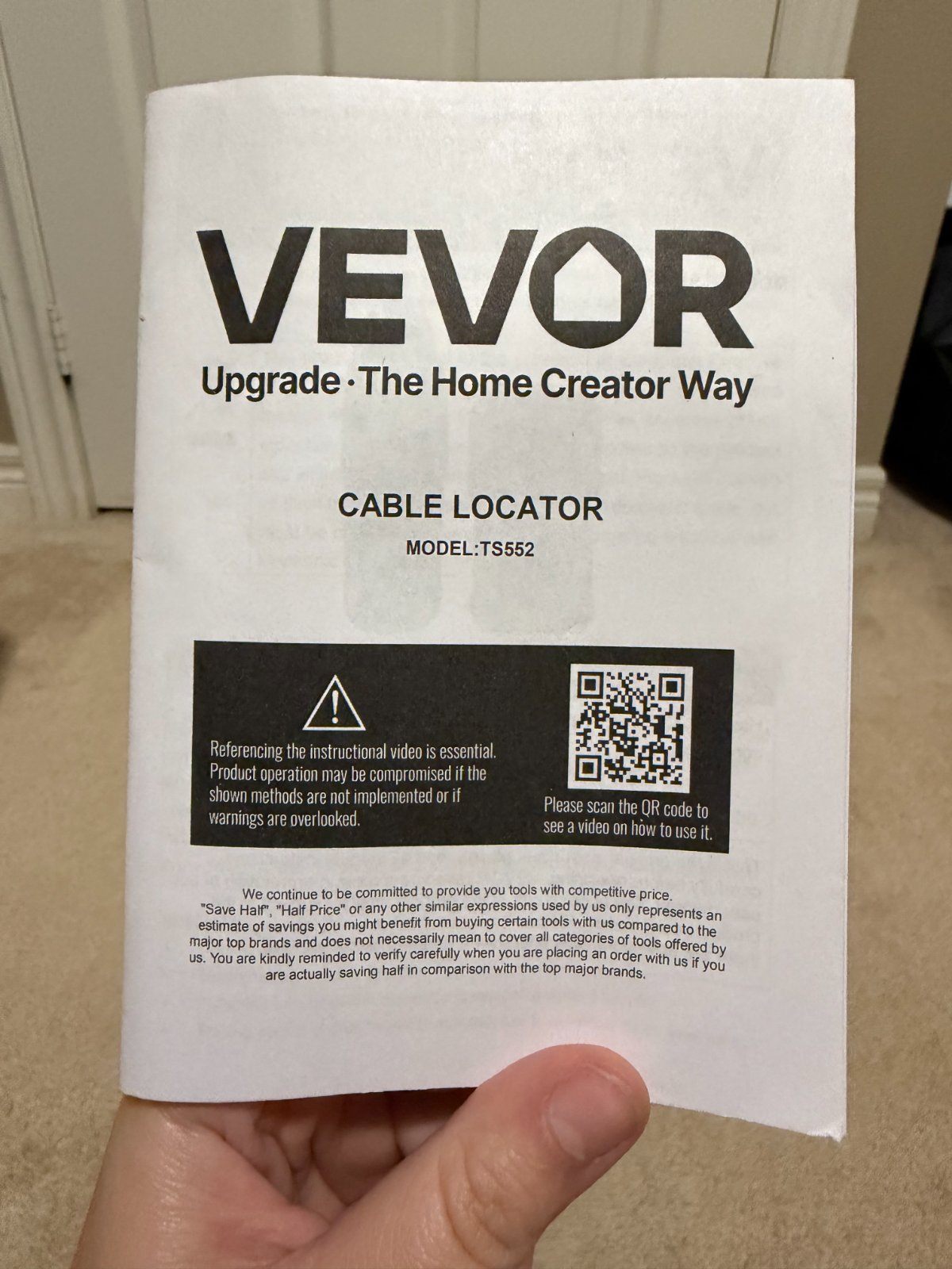 MSRP $130 NEW VEVOR Underground Cable Locator, 2m Depth - photo 4