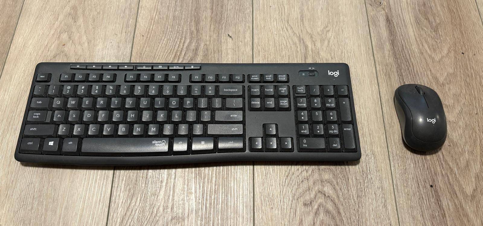 Logitech SilentTouch Wireless Keyboard & Mouse Combo