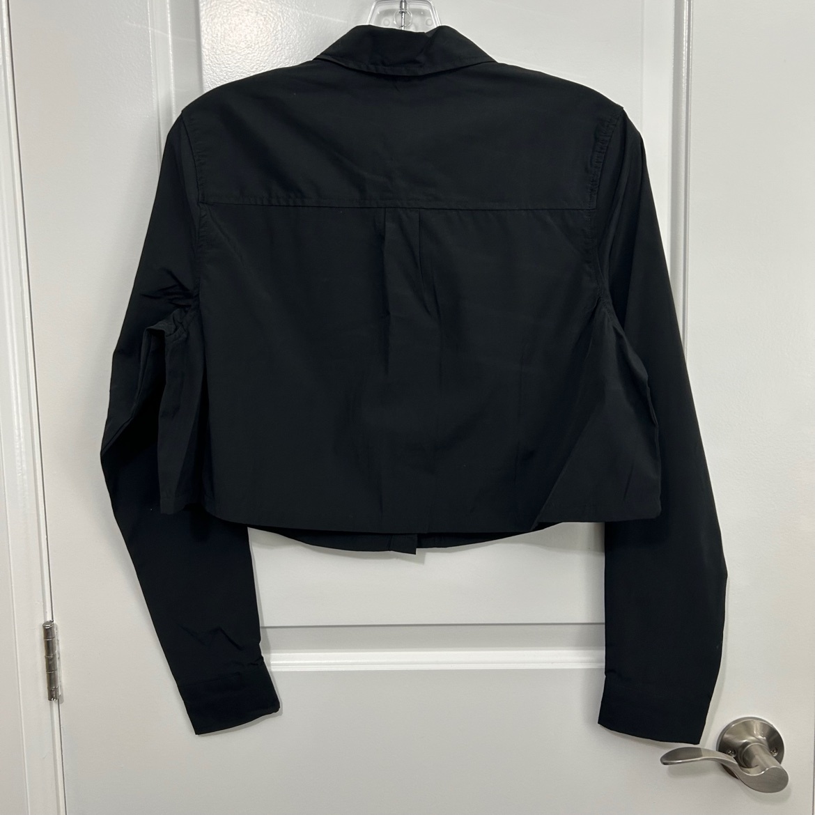 Streetwear Society Black Cropped Shirt – S Petite, NWT - photo 5