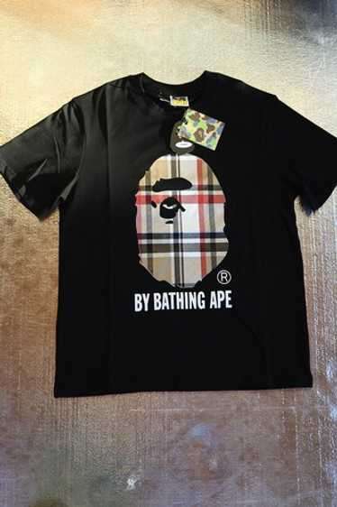 A Bathing Ape x Burberry Black T-Shirt