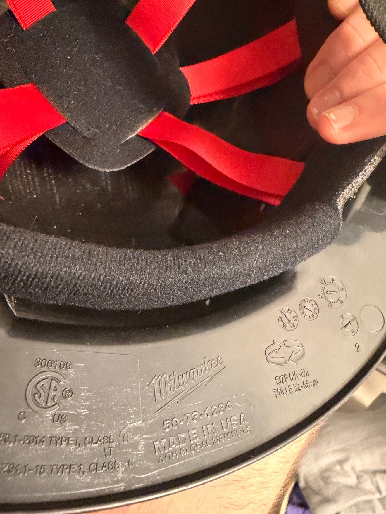 Milwaukee BOLT Hard Hat 50-73-1234 - Type I Class C