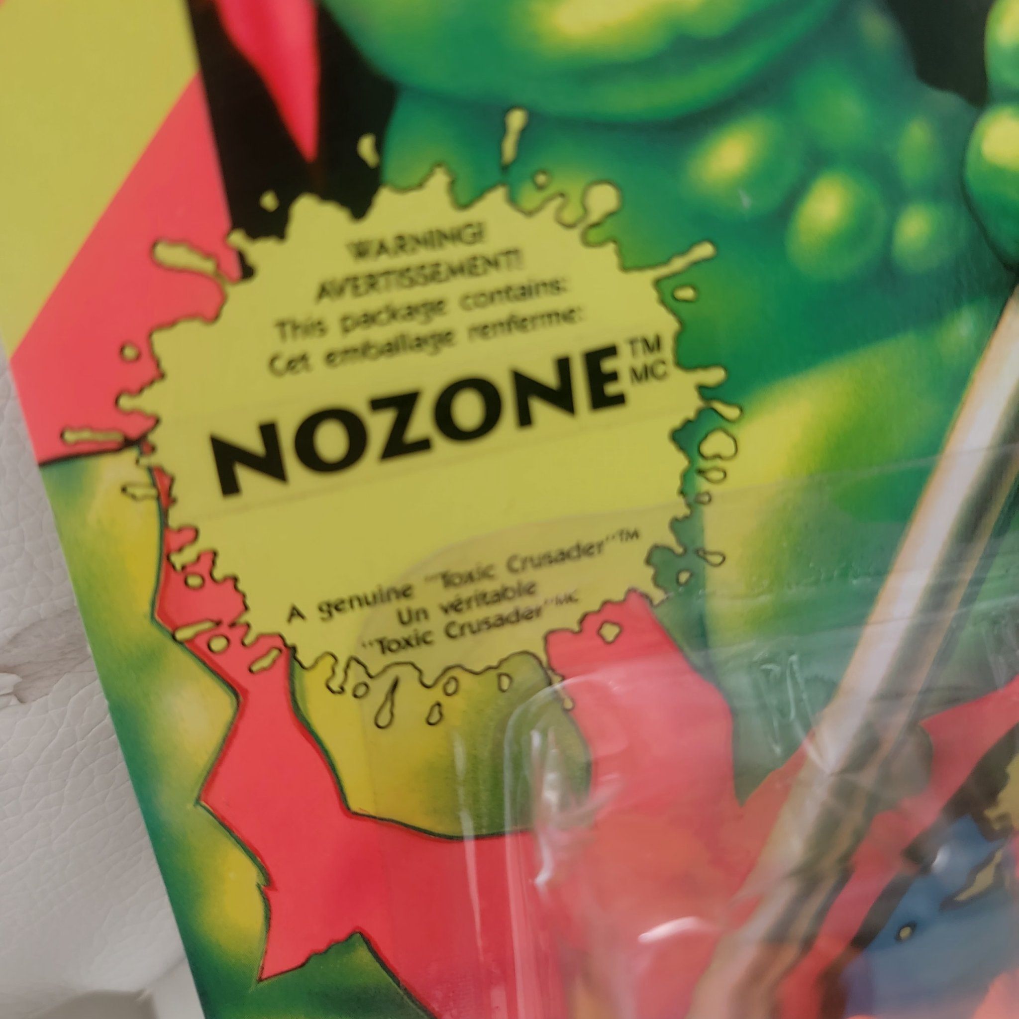 Toxic Crusaders Nozone sealed Playmates 1991 MOC - photo 2