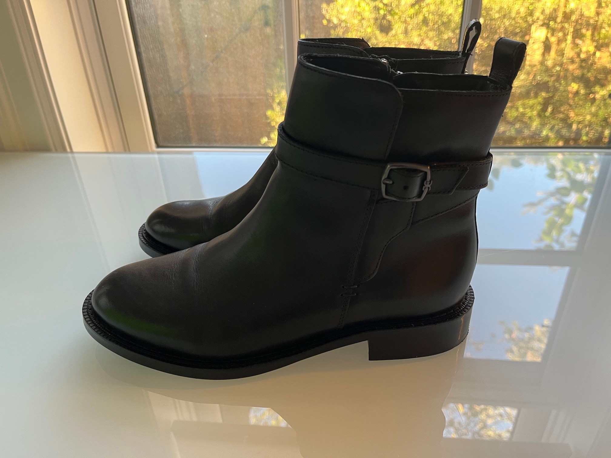 Sam Edelman Nolynn Ankle Boots, Black, Size 7½ - photo 3
