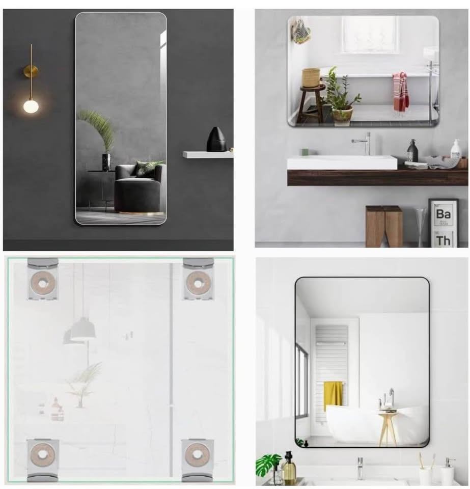 Wall Mirror Mounting Clips Set - photo 3