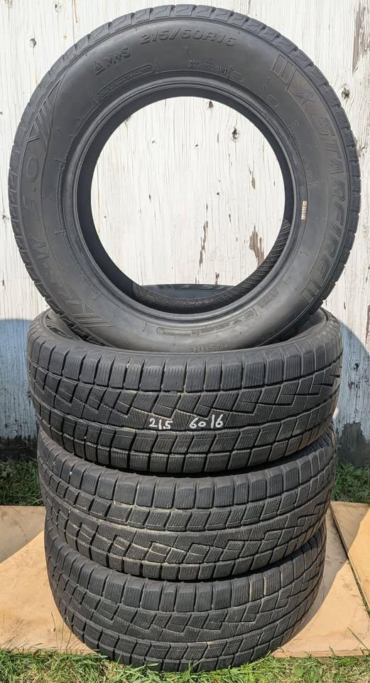 215 60 R16 M+S Starfire RS-W 5.0 snowflake rated