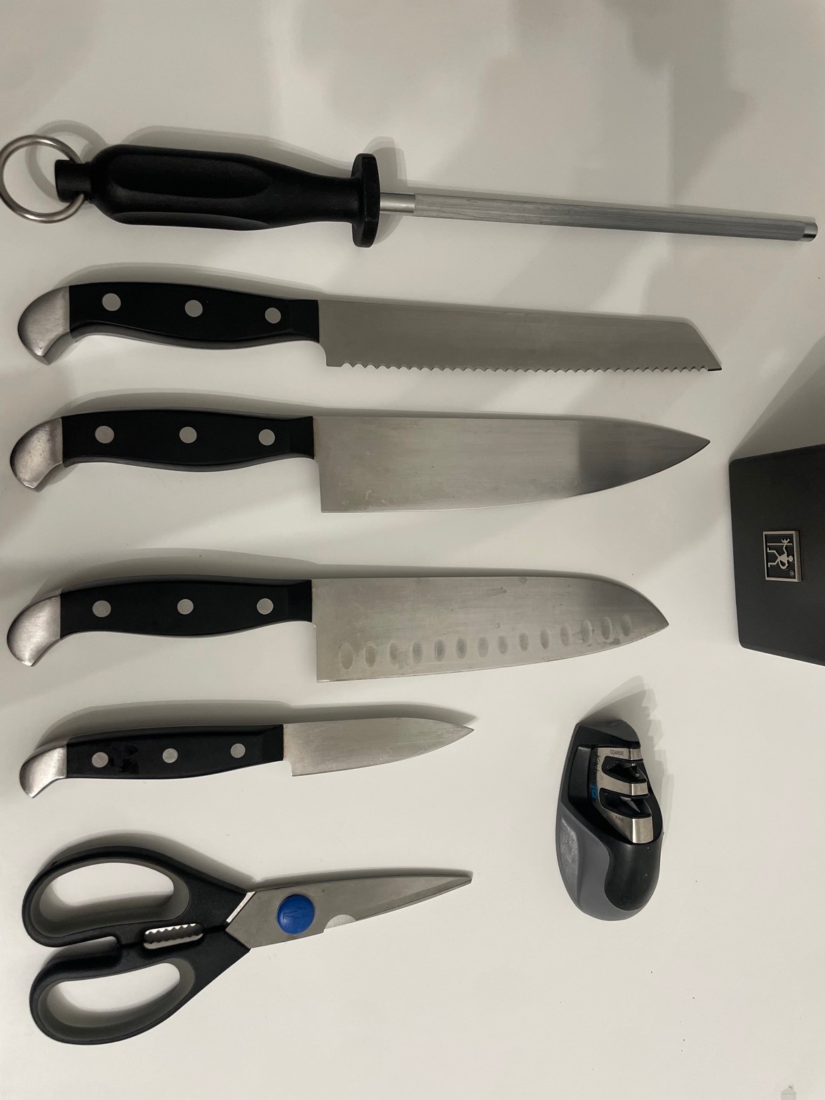 Henckels knife block set with steak knives - photo 2