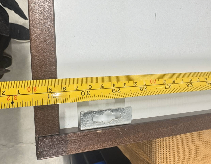 IKEA Molger Mirror with Shelf - photo 4