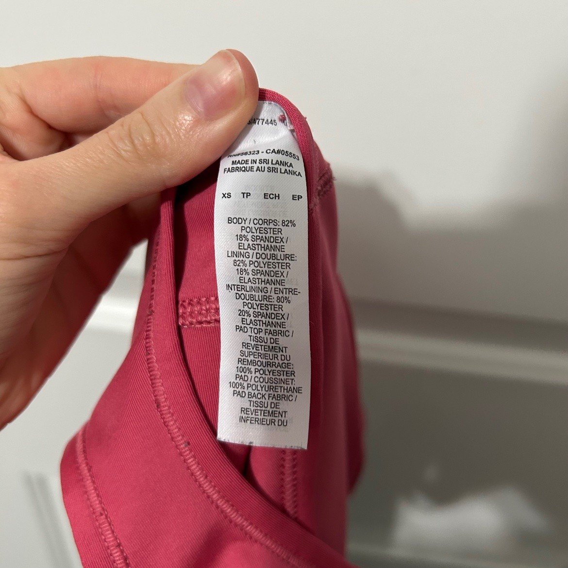 Nike Sports Bra – Berry Pink, Size XS, Used Like New - photo 4