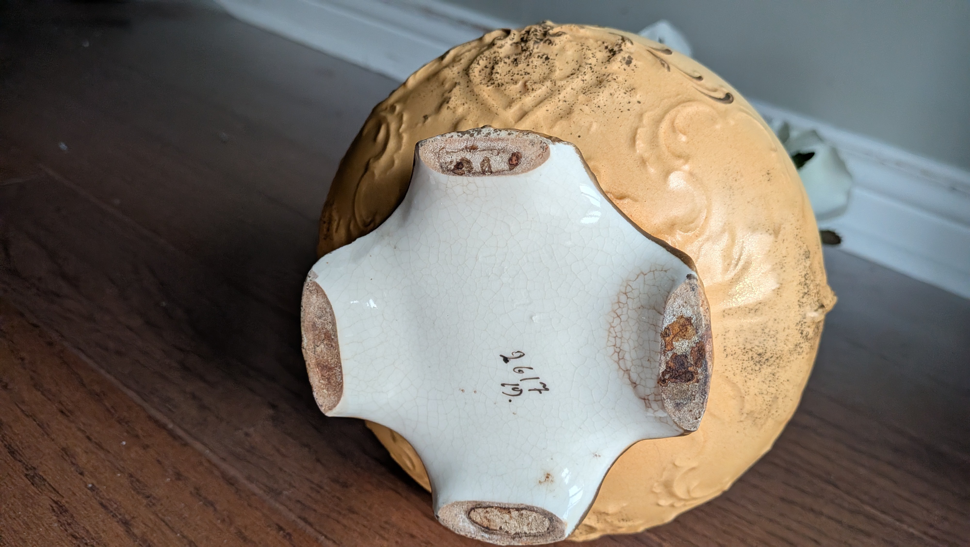 Vintage Ornate Floral Porcelain Vase – $75 OBO - photo 2