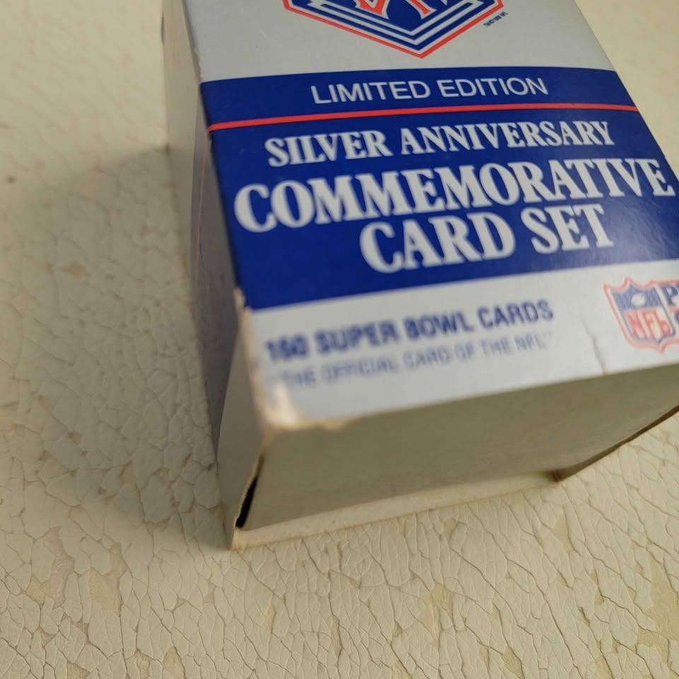 Super Bowl XXV Silver Anniversary Commemorative Card Set – Pro - photo 2