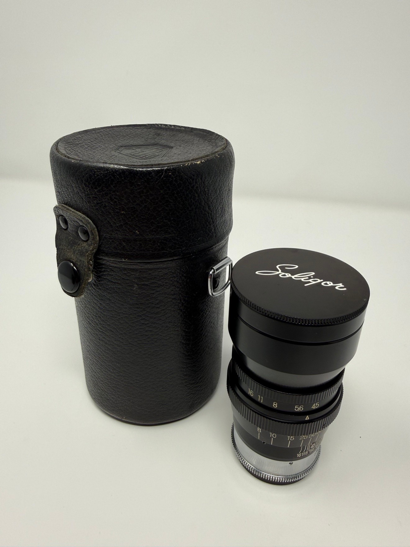 Soligor 135mm f/4.5 Lens with Case