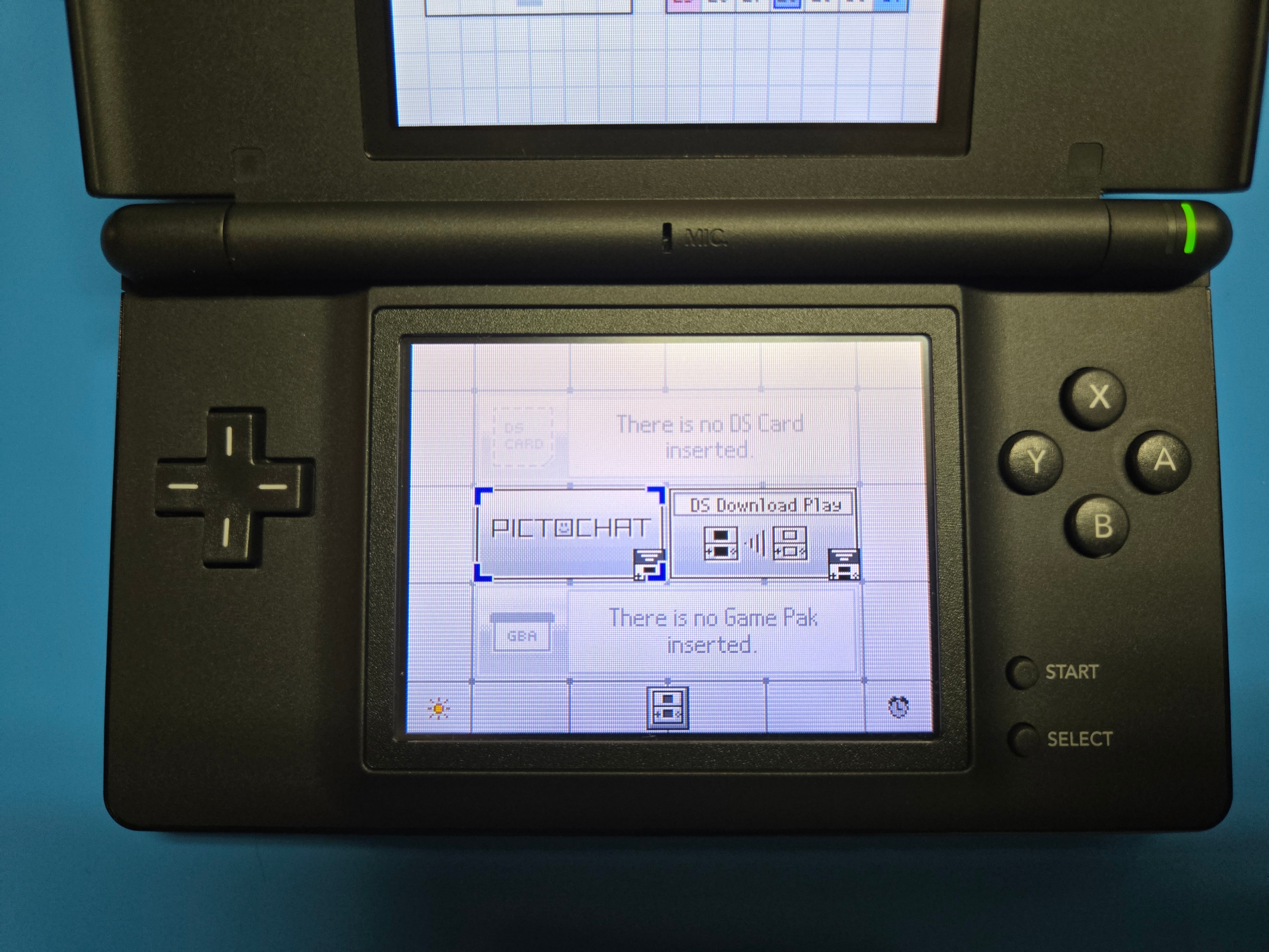 Nintendo DS Lite Black W/ Original Charger, Stylus, GBA Cover - photo 5