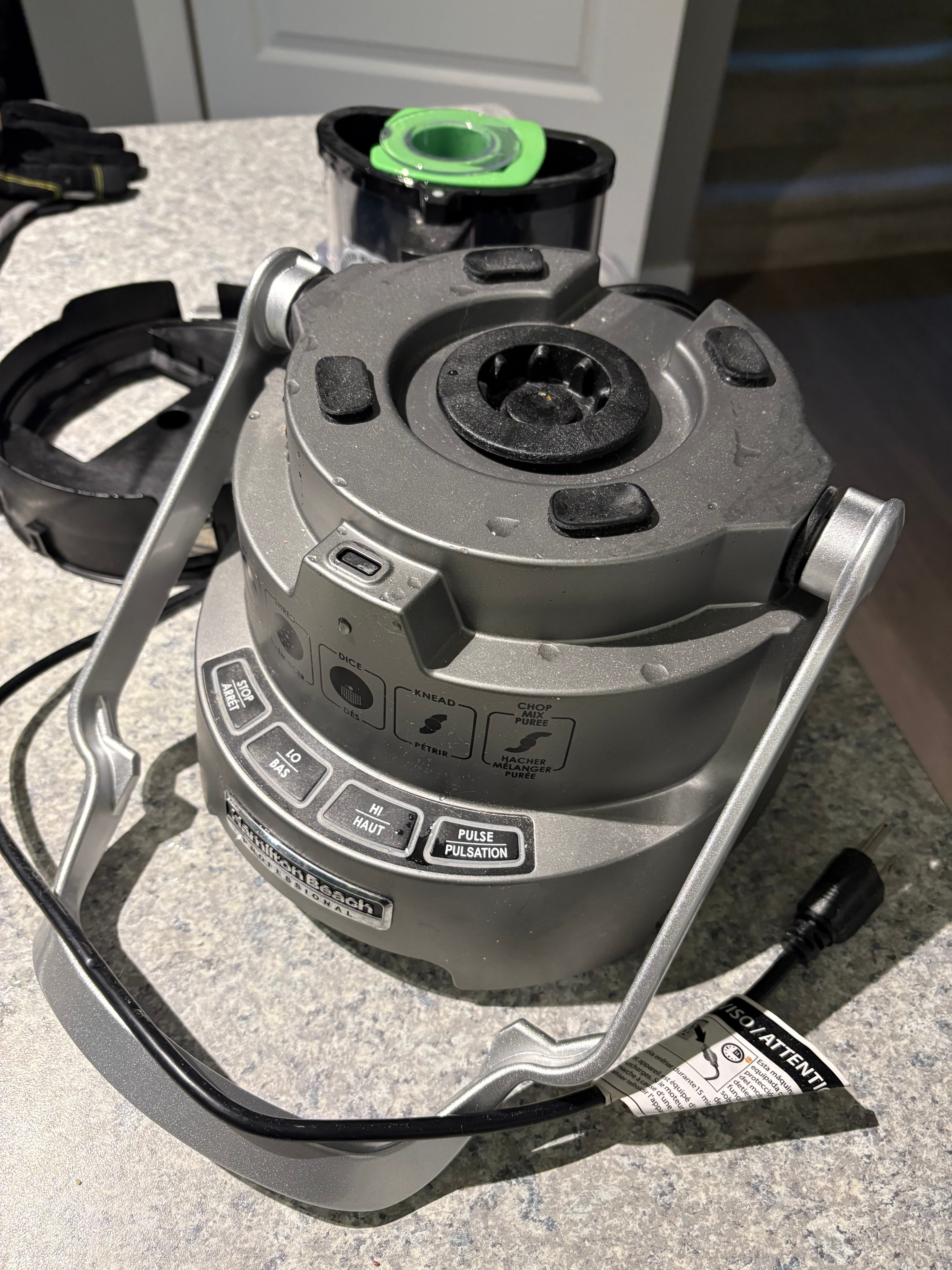 Hamilton Beach Professional 12-Cup Food Processor - photo 4