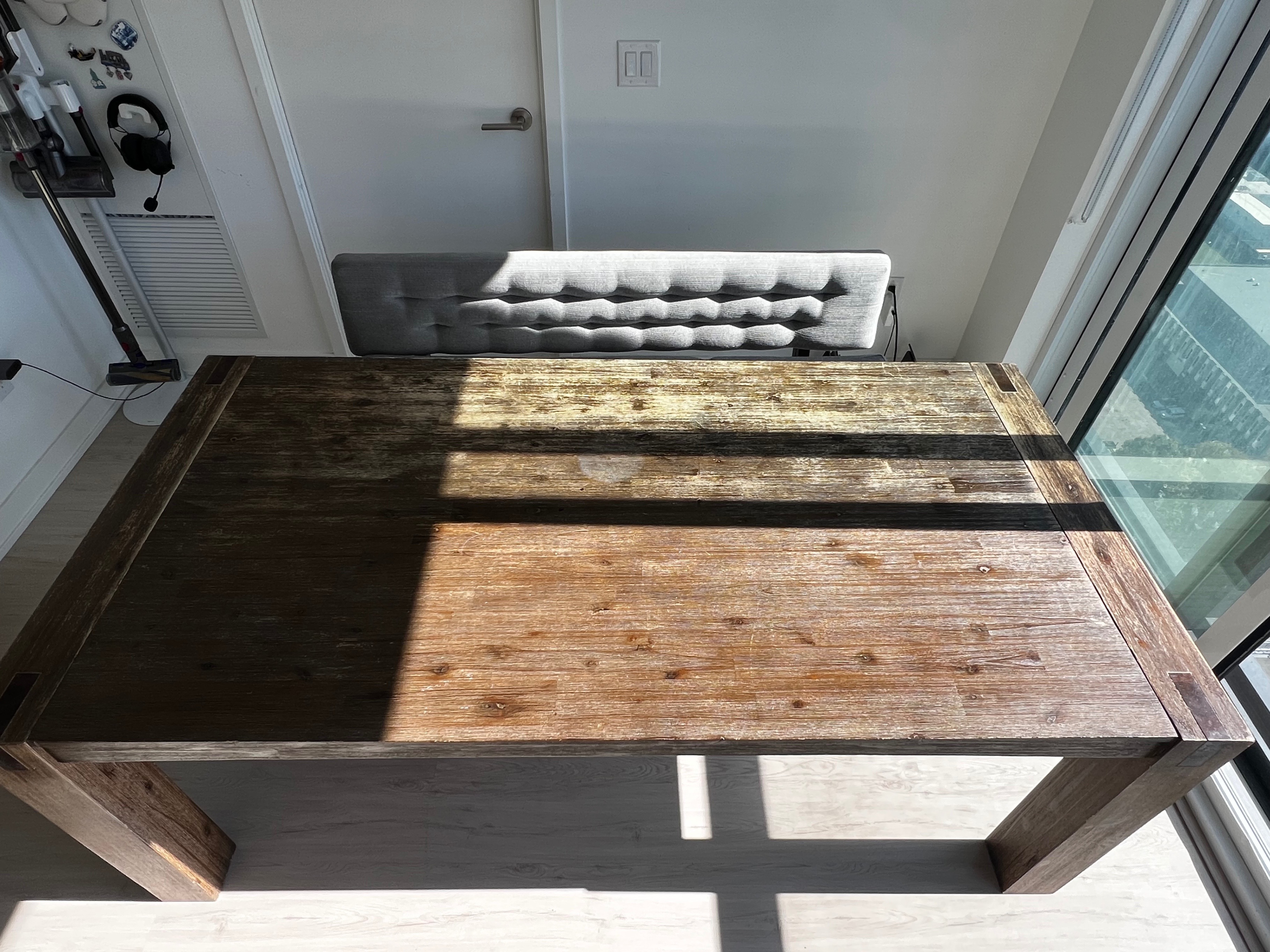 Structube Dining Table & bench - photo 3