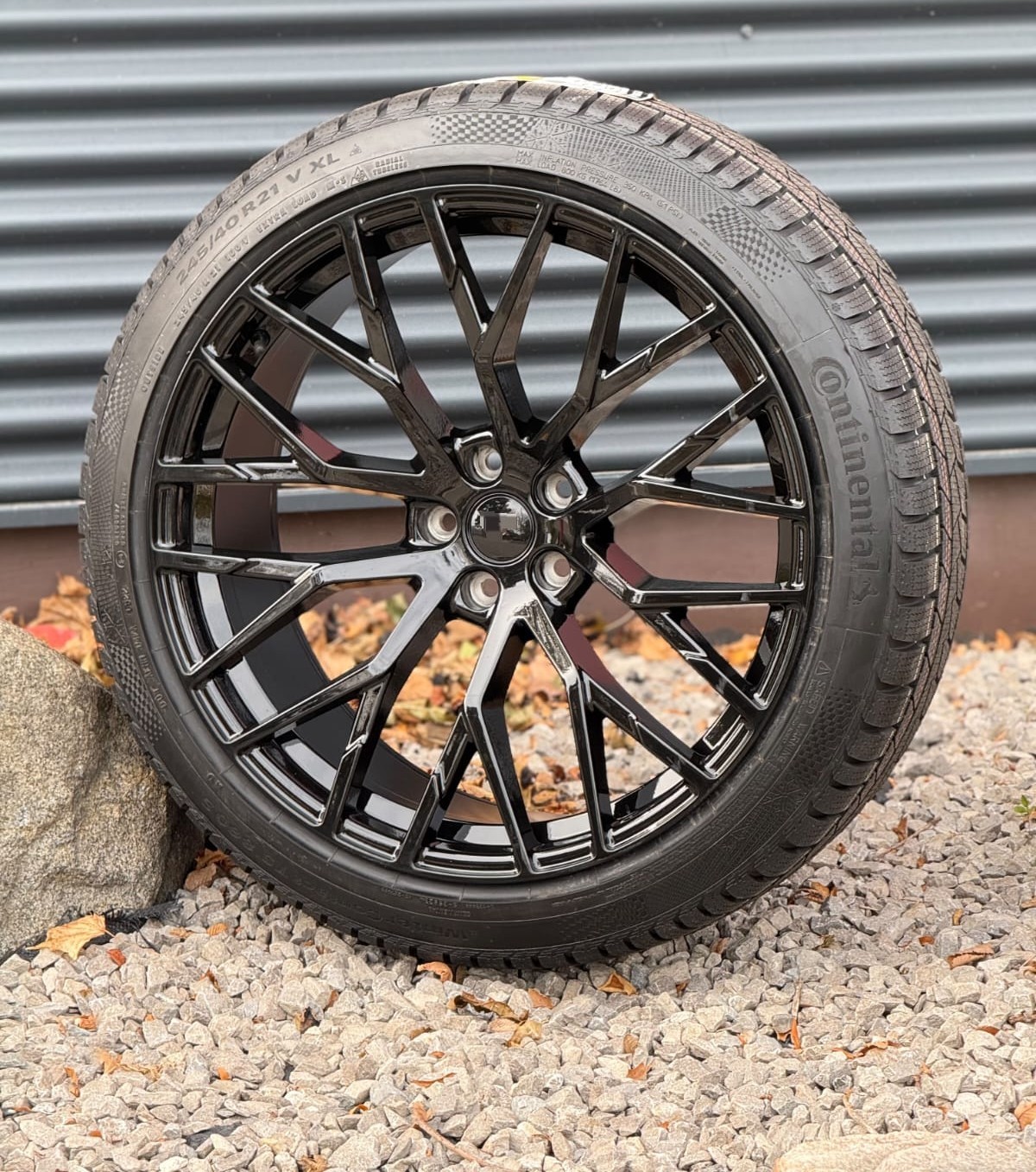 NEW 21"Audi RS6/RS7/Bentley(5x112)+245/40/R21 Continental Snows - photo 2