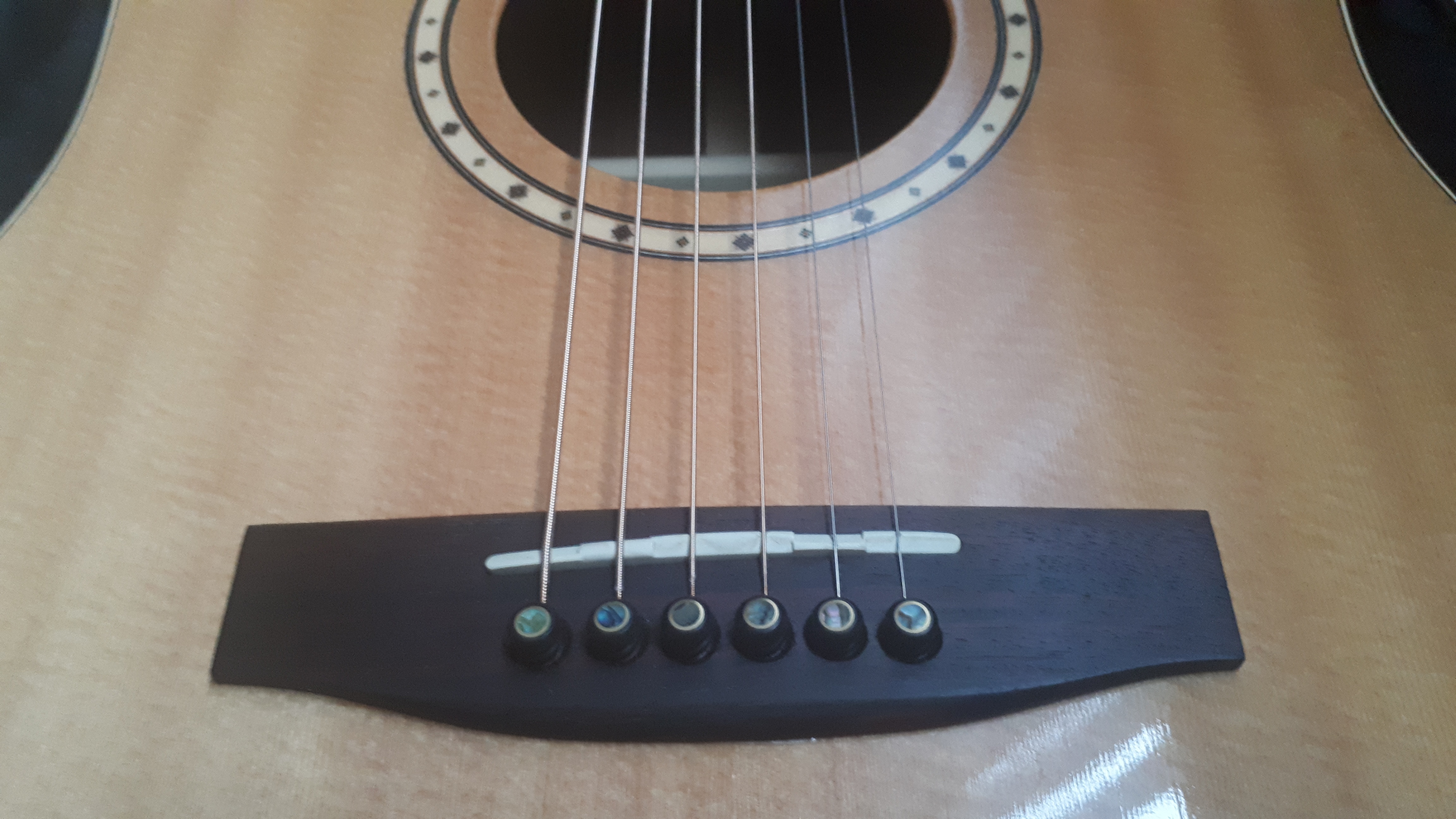 2001 Simon & Patrick Pro Rosewood Acoustic Guitar - photo 2
