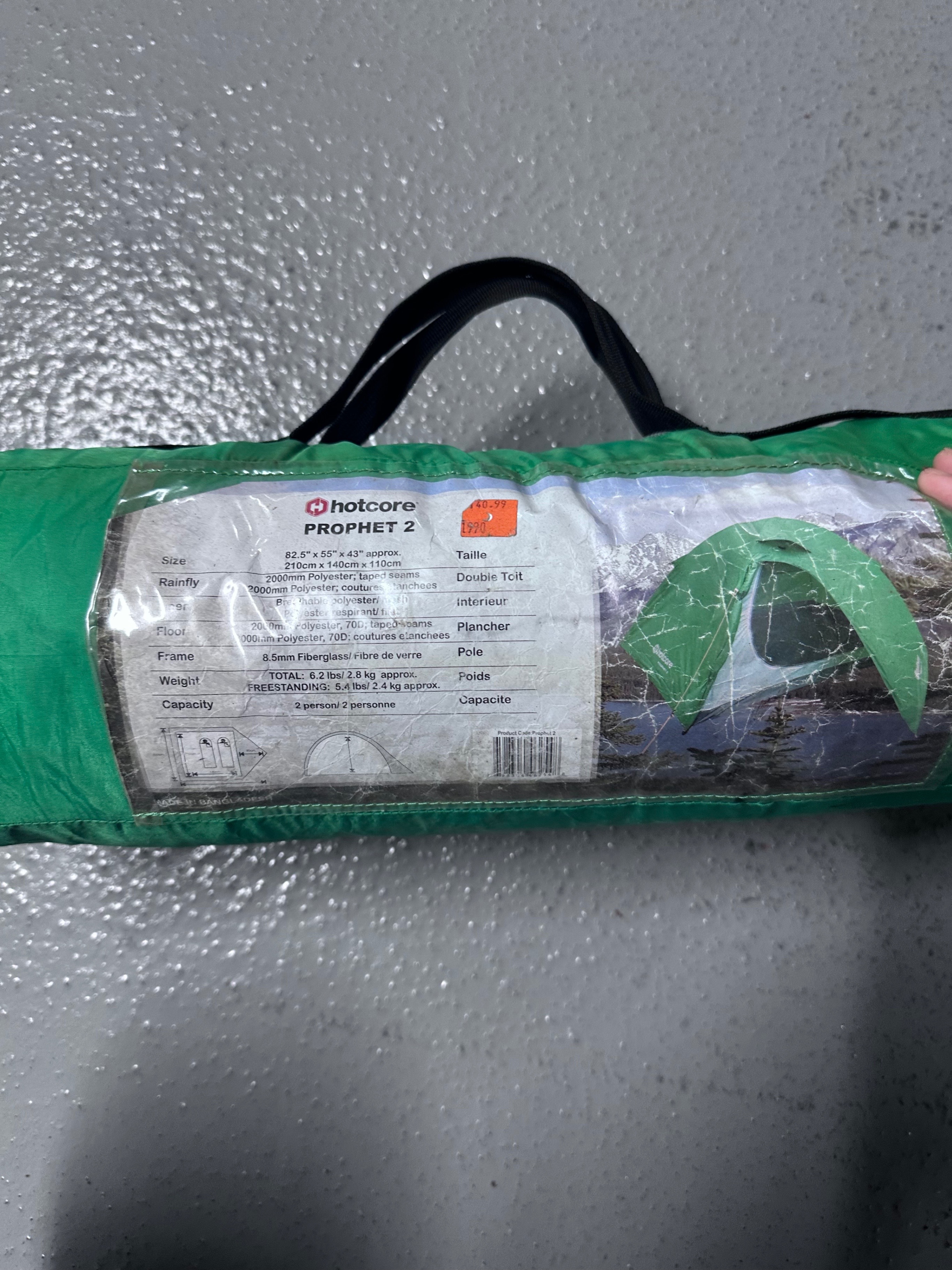 Hotcore Prophet 2 Person Camping Tent