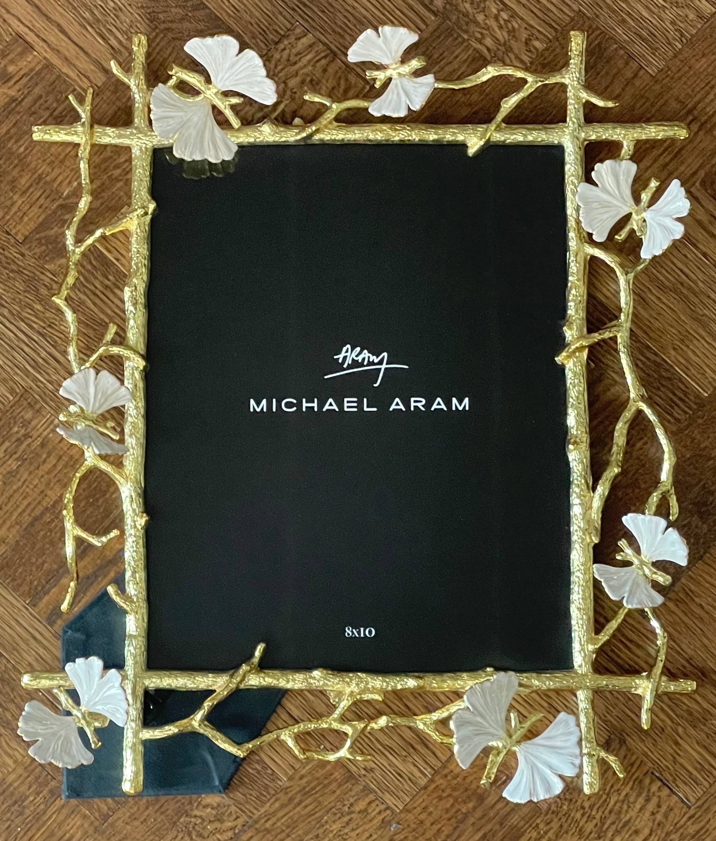 Michael Aram 8x10 Butterfly Ginkgo Gold Picture Frame