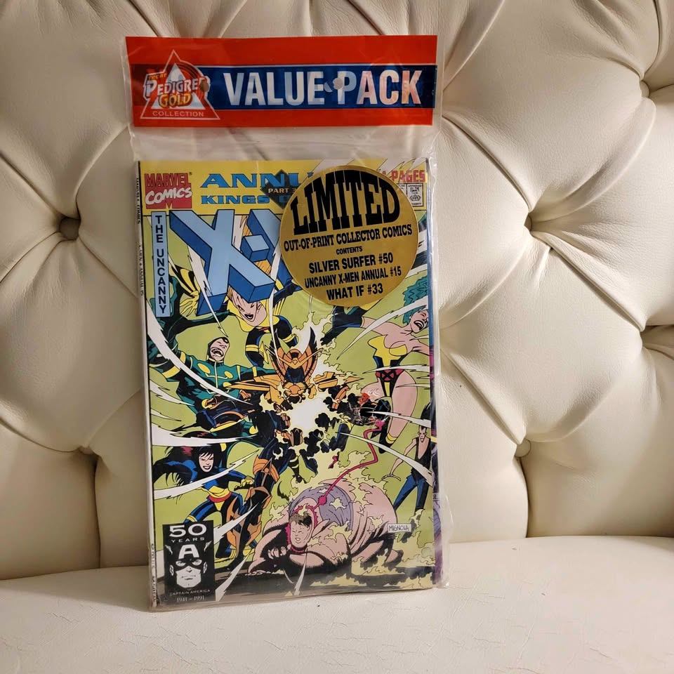 Pedigree Gold Value Pack Sealed - Silver Surfer #50 Thanos 50th