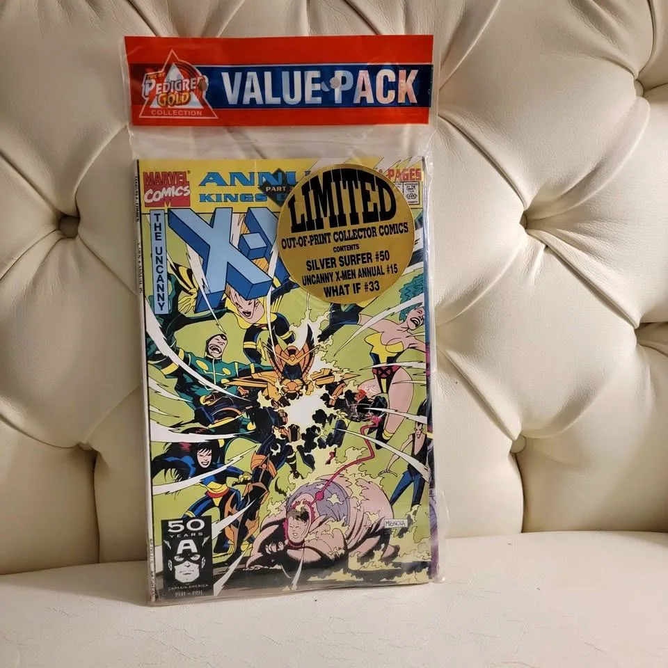 Pedigree Gold Value Pack Sealed - Silver Surfer #50 Thanos 50th