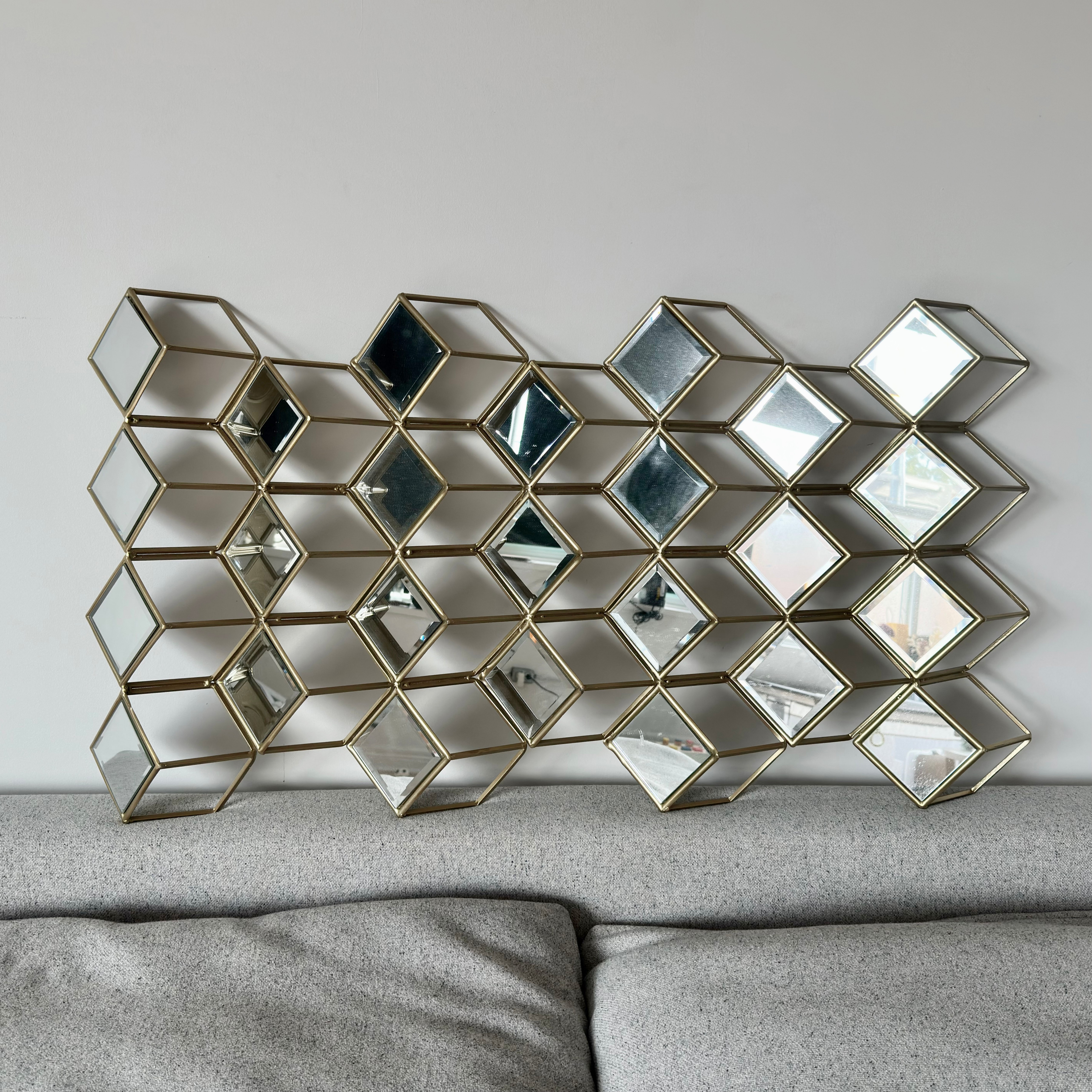 Urban Barn Geometric Mirror Wall Decor