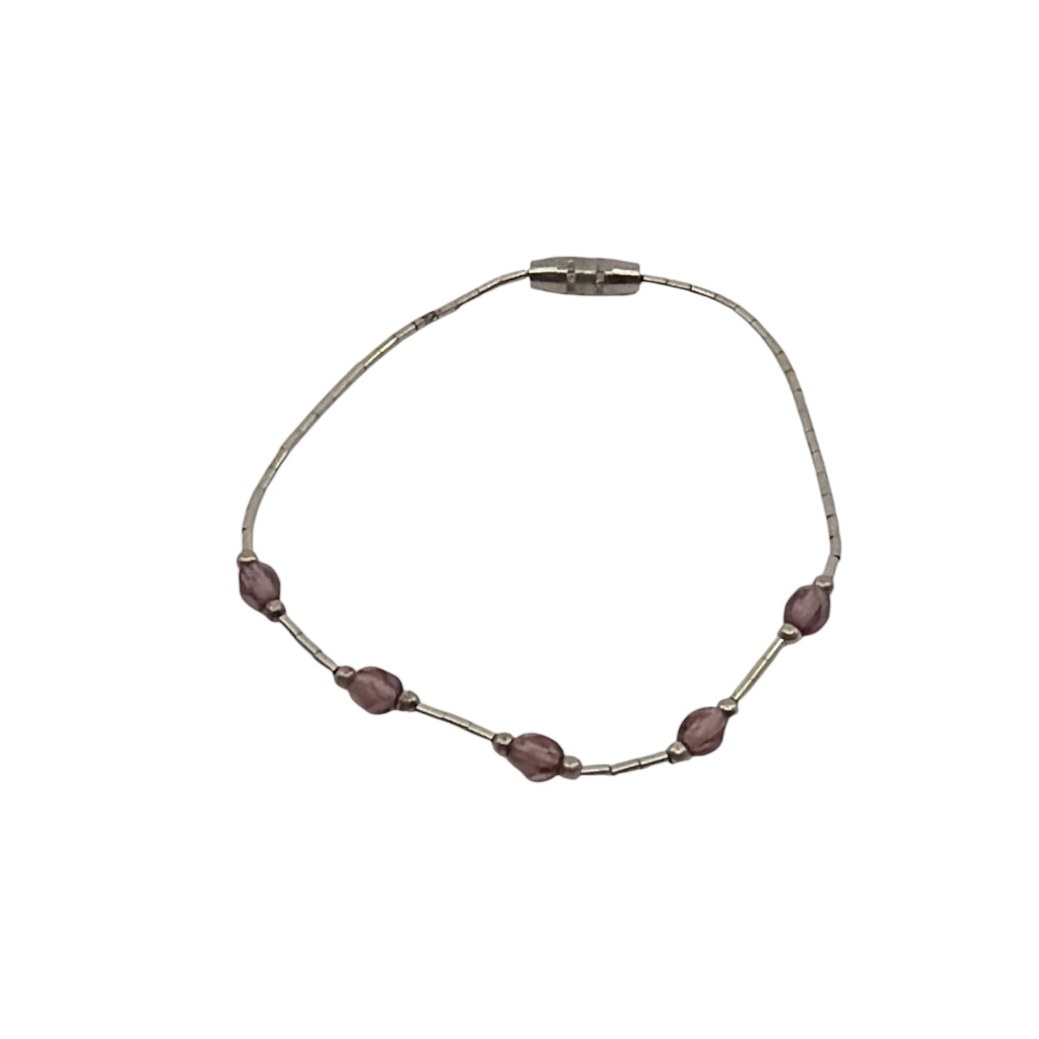 Zuni Liquid Sterling silver amethyst bracelet - GM1100 - photo 3