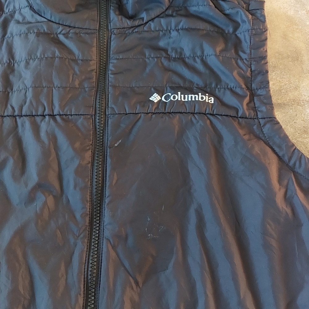 Columbia Black Quilted Puffer Vest Womens M - photo 3
