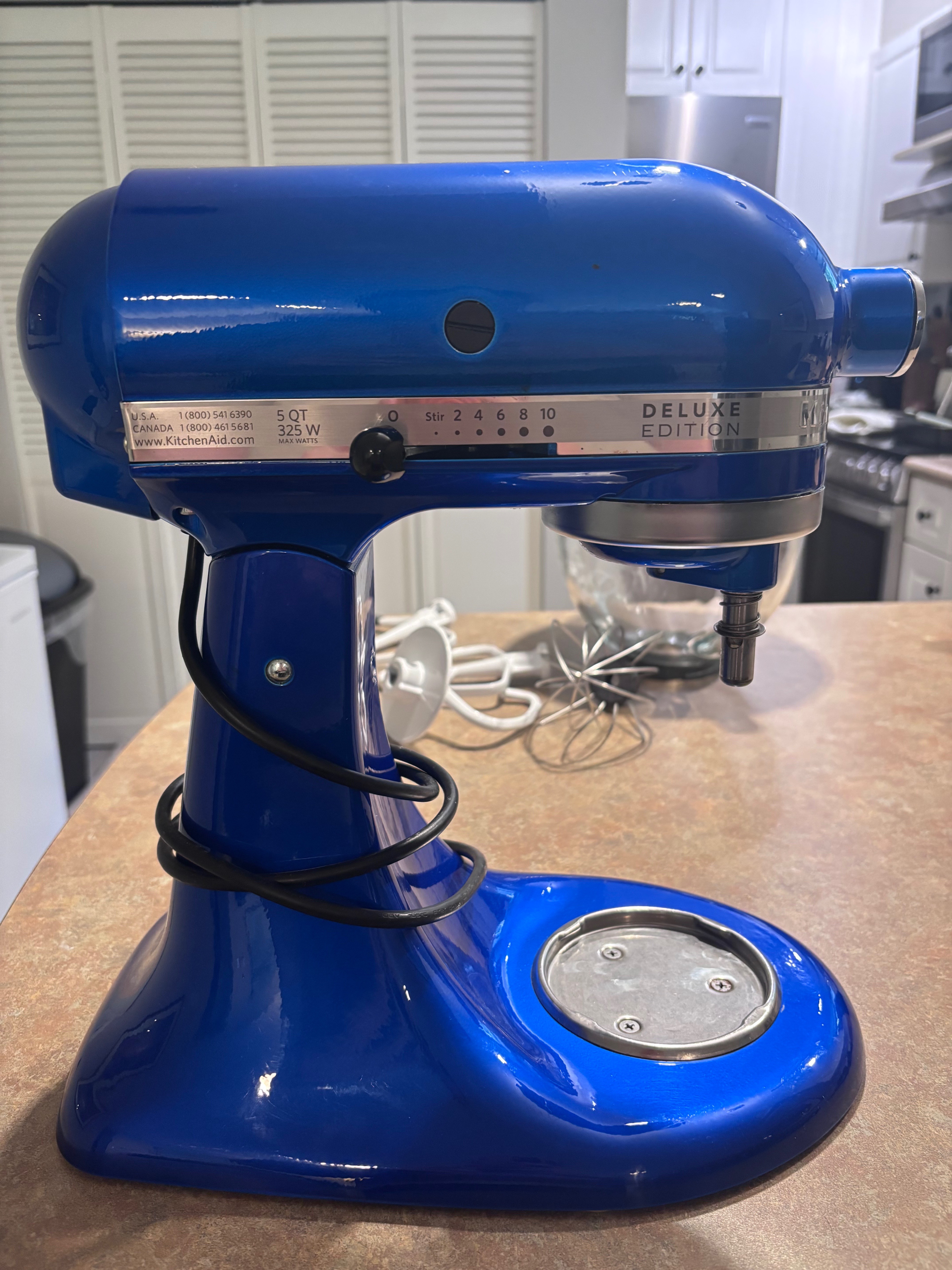 KitchenAid Deluxe Stand Mixer – Blue 💙 - photo 4