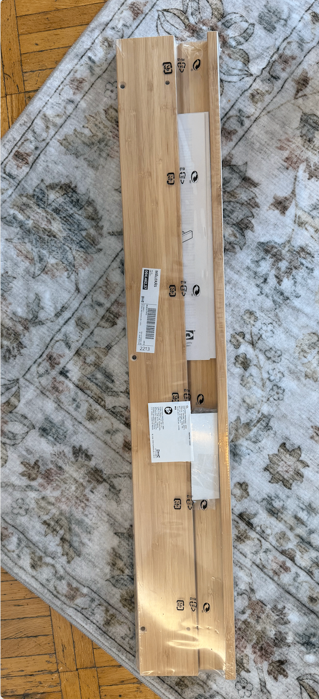 Bamboo Picture Ledge – Brand New – $10 - photo 4