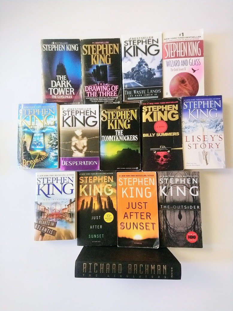 More Stephen King books!