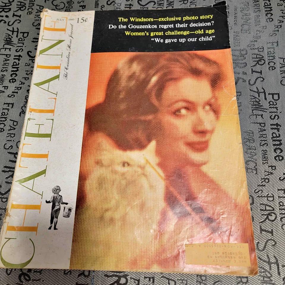 July 1960 Chatelaine magazine Vol 33 No 7
