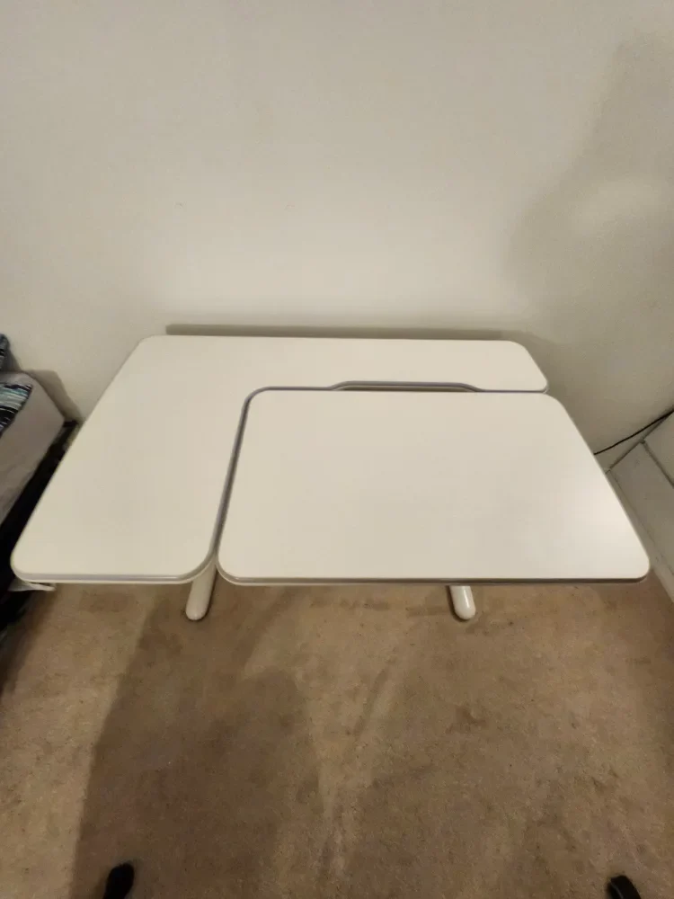 Adjustable Height Desk - White - photo 3