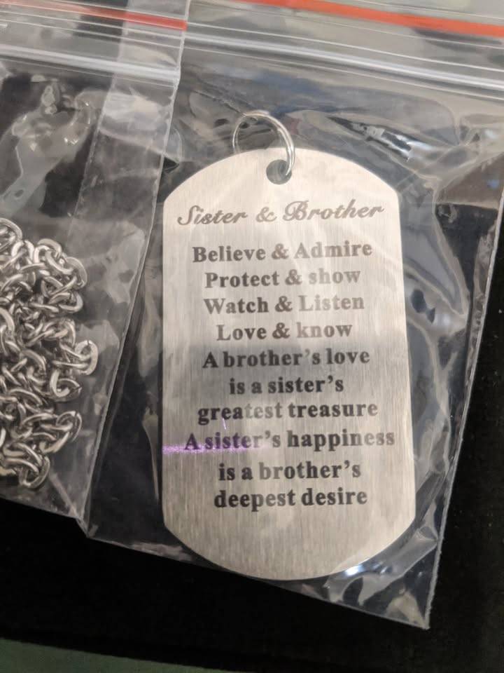 Necklace, a perfect gift from brother to sister - photo 2