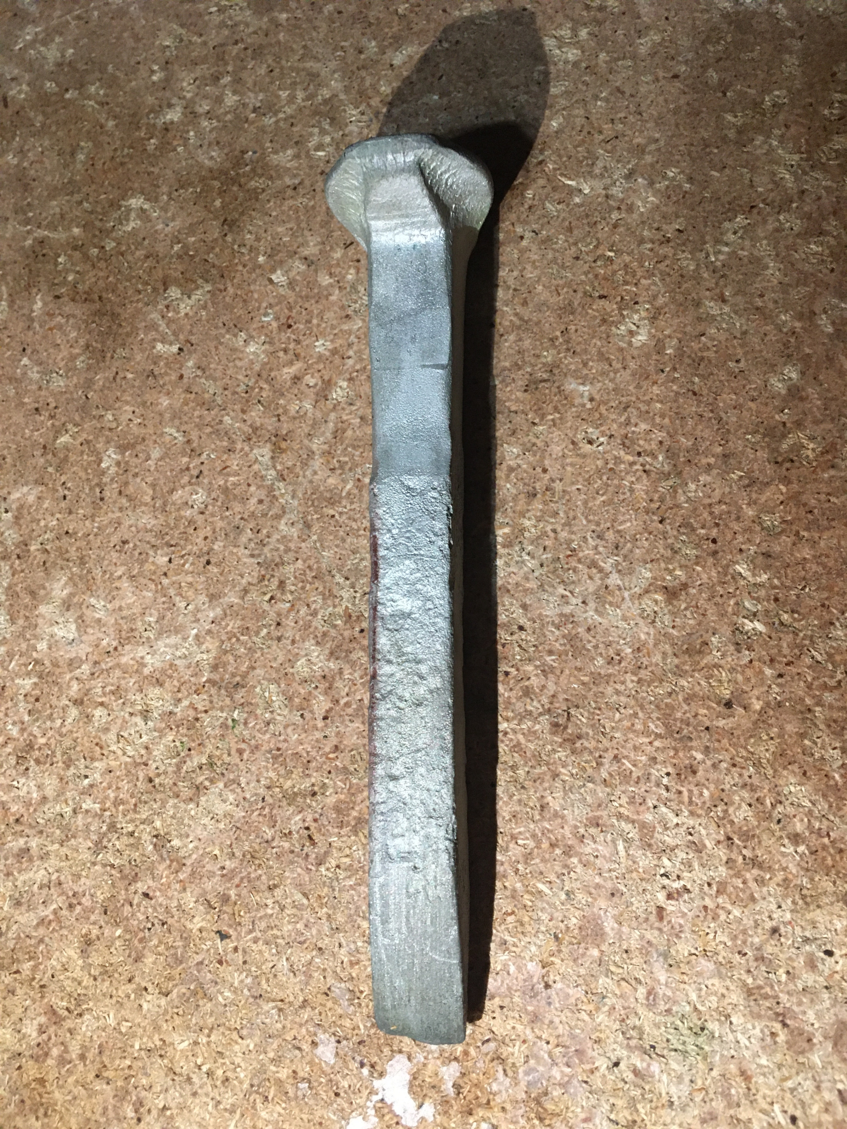 VINTAGE RAILROAD SPIKE 6.5" TRAIN NAIL PAPER WEIGHT